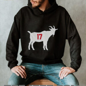 Will Klein wearing Ohtani’s number on a goat 17 Dodgers MVP shirt