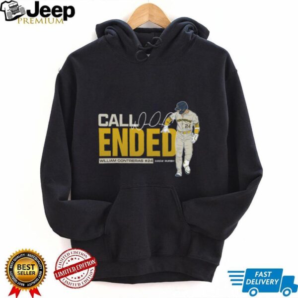 William Contreras Call Ended Milwaukee Brewers TShirt