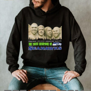 Wilson Largent Lynch Jones the mount rushmore of Seattle Seahawks shirt