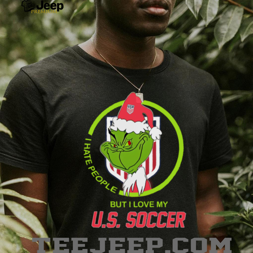 The Grinch I Hate People But I Love My U.S. Soccer Shirt The Grinch I Hate People But I Love My U.S. Soccer Shirt