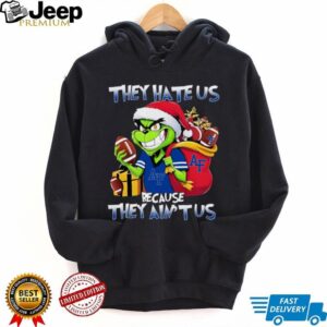 Air Force Falcons X Grinch They Hate Us Because They Ain’t Us Christmas Tee
