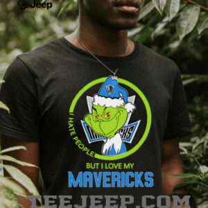 The Grinch I Hate People But I Love My Dallas Mavericks Shirt