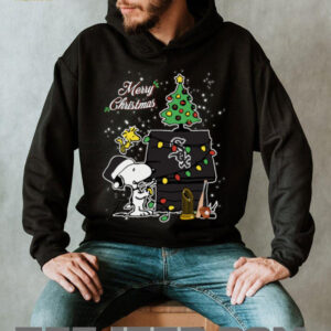 Chicago White Sox Merry Christmas With Snoopy Baby T Shirt