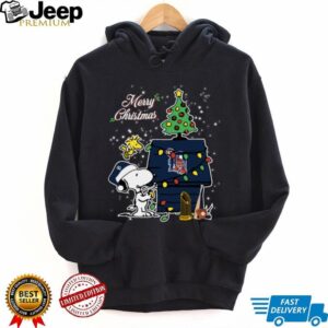 Tigers Shop Merry Christmas With Snoopy Baby Detroit Tigers T Shirt