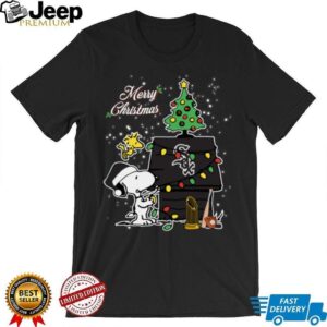 Chicago White Sox Merry Christmas With Snoopy Baby T Shirt