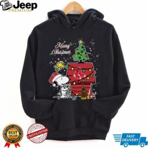Boston Red Sox Merry Christmas With Snoopy Baby T Shirt