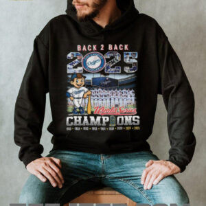 2025 World Series Back 2 Back Champions Los Angeles Dodgers T Shirt 2025 World Series Back 2 Back Champions Los Angeles Dodgers T Shirt