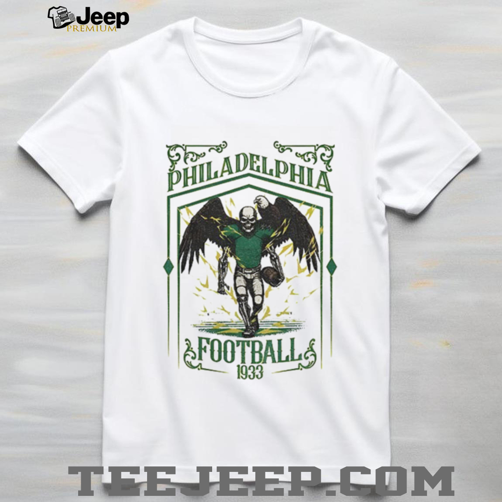 Skull Philadelphia Eagles Football 1933 Game Day shirt Skull Philadelphia Eagles Football 1933 Game Day shirt