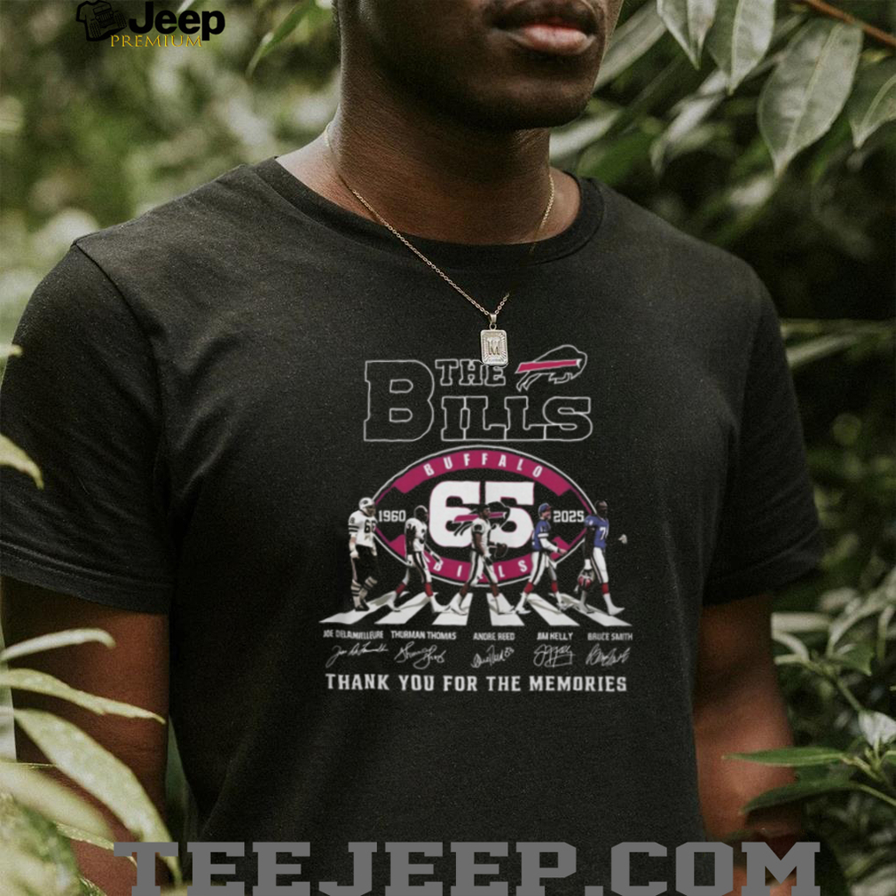 65th Anniversary 1960 2025 Buffalo Bills Thank You For The Memories Vintage T Shirt 65th Anniversary 1960 2025 Buffalo Bills Thank You For The Memories Vintage T Shirt