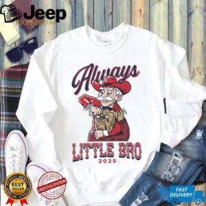 Ole Miss Rebels beat Dawgs always little bro 2025 shirt
