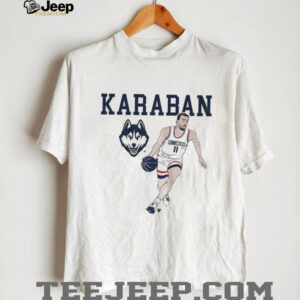 Alex Karaban Name Pose UConn Huskies Basketball Big East Conference shirt