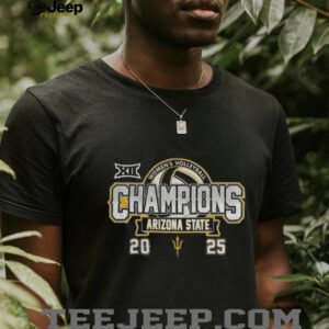 Arizona State University Women’s Volleyball 2025 Big 12 Regular Season Champions shirt