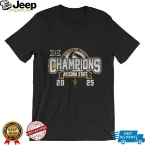Arizona State University Women’s Volleyball 2025 Big 12 Regular Season Champions shirt