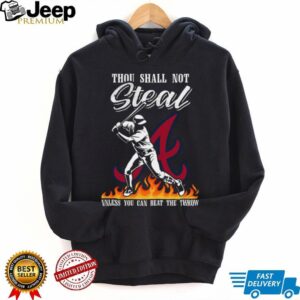 Atlanta Braves Thou Shall Not Steal Tee