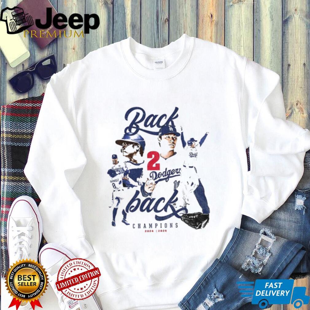 Back 2 Back Los Angeles Dodgers World Series Champions 2025 MLB Baseball shirt Back 2 Back Los Angeles Dodgers World Series Champions 2025 MLB Baseball shirt