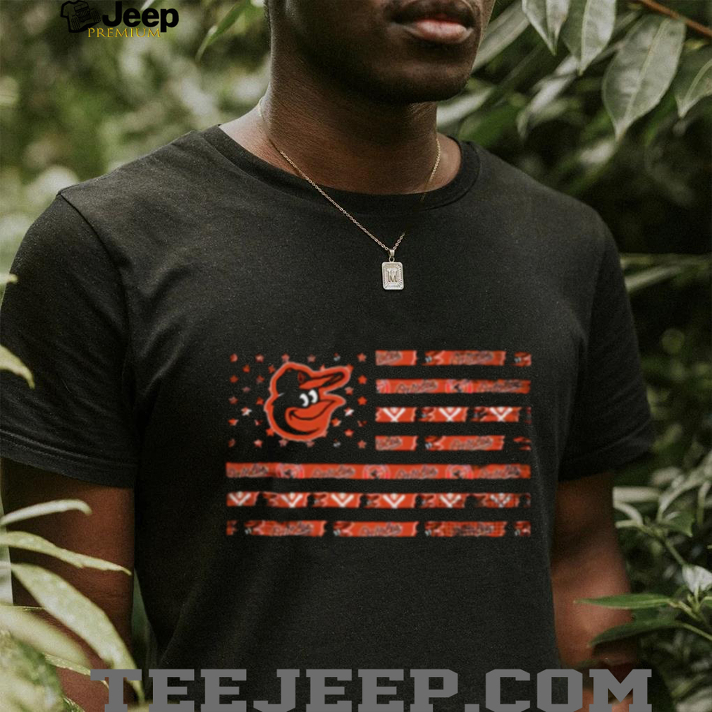 Baltimore Orioles American Flag T Shirt Baltimore Orioles American Flag T Shirt