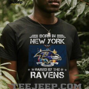 Baltimore Ravens Born in New York T shirt