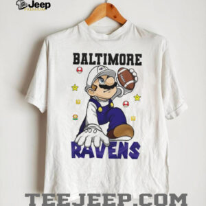 Baltimore Ravens NFL x Super Mario Bros Mashup T Shirt