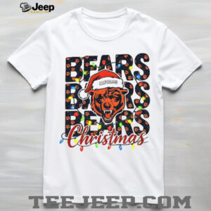 Bear Santa Claus Chicago Bears NFL Football Merry Christmas shirt