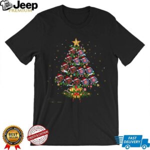 Bears and Cubs Holiday Tree Tee
