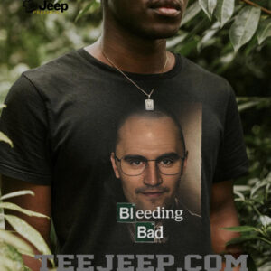 Bleeding Bad Breaking Bad parody shirt