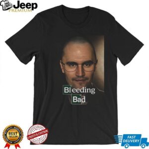 Bleeding Bad Breaking Bad parody shirt