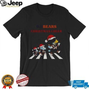 Bluey Chicago Bears NFL Da Bears Abbey Road Fly Eagles fly Christmas cheer shirt