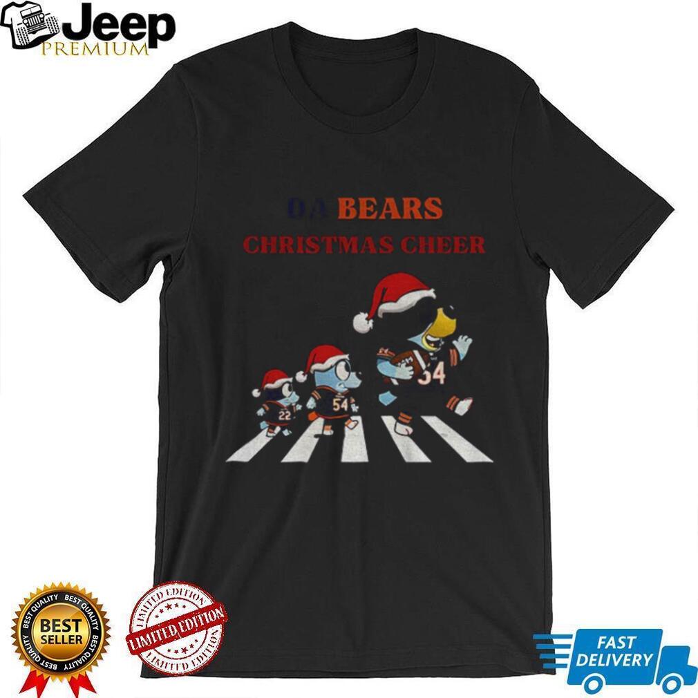 Bluey Chicago Bears NFL Da Bears Abbey Road Fly Eagles fly Christmas cheer shirt Bluey Chicago Bears NFL Da Bears Abbey Road Fly Eagles fly Christmas cheer shirt