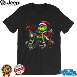 Born to Be Grinch Christmas Shirt Harley Motorcycle Holiday Tee Born to Be Grinch Christmas Shirt Harley Motorcycle Holiday Tee