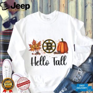 Boston Bruins Hello Fall T Shirt