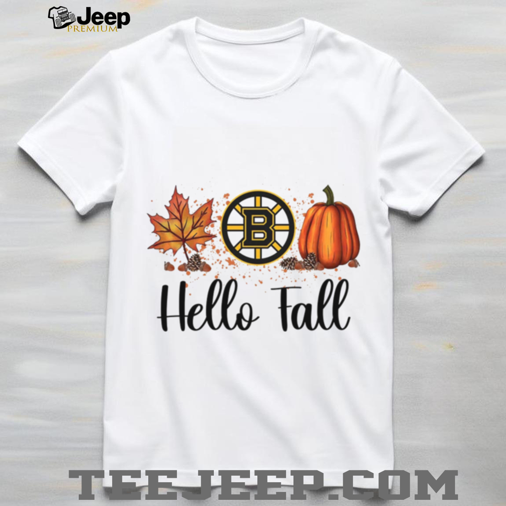 Boston Bruins Hello Fall T Shirt Boston Bruins Hello Fall T Shirt