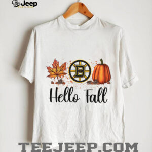 Boston Bruins Hello Fall T Shirt