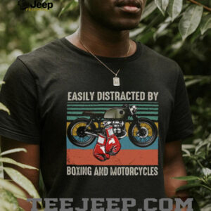 Boxing and Motorcycle Enthusiast T Shirt