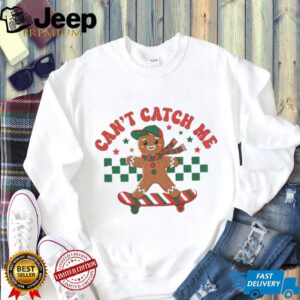 Boys Christmas Sweater Can’t Catch Me Gingerbread Family Matching Sweatshirt