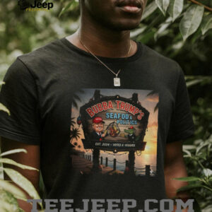 Bubba Trump’s seafood and politics shirt