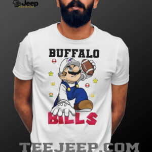 Buffalo Bills NFL x Super Mario Bros Mashup T Shirt