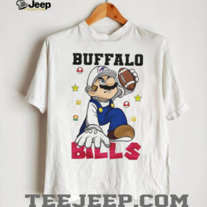 Buffalo Bills NFL x Super Mario Bros Mashup T Shirt