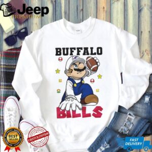 Buffalo Bills NFL x Super Mario Bros Mashup T Shirt