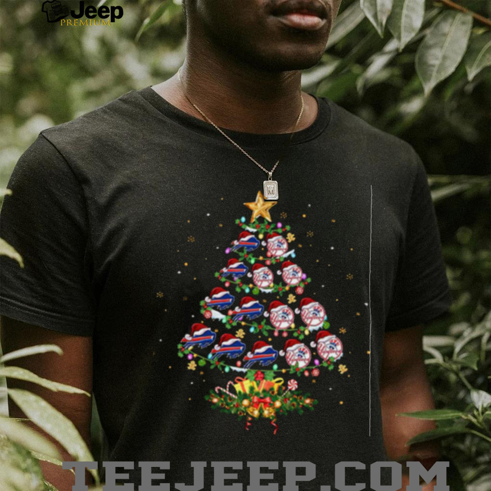 Buffalo Bills Santa Claus Tree shirt Buffalo Bills Santa Claus Tree shirt