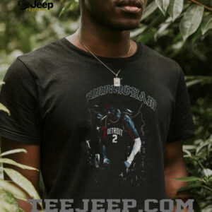 Cade Cunningham 2 Detroit Pistons Nike Basketball City Skyline Storm vintage shirt