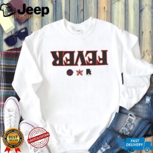 Caitlin Clark wearing Fever Indiana Fever Basketball WNBA 2025 shirt