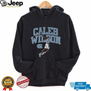 Caleb Wilson Name Pose North Carolina Tar Heels Basketball 2025 NBA shirt