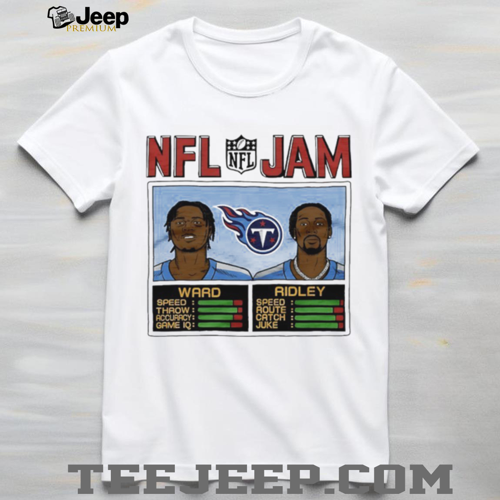 Cam Ward and Calvin Ridley NFL Jam Tennessee Titans shirt Cam Ward and Calvin Ridley NFL Jam Tennessee Titans shirt