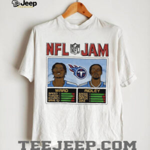 Cam Ward and Calvin Ridley NFL Jam Tennessee Titans shirt