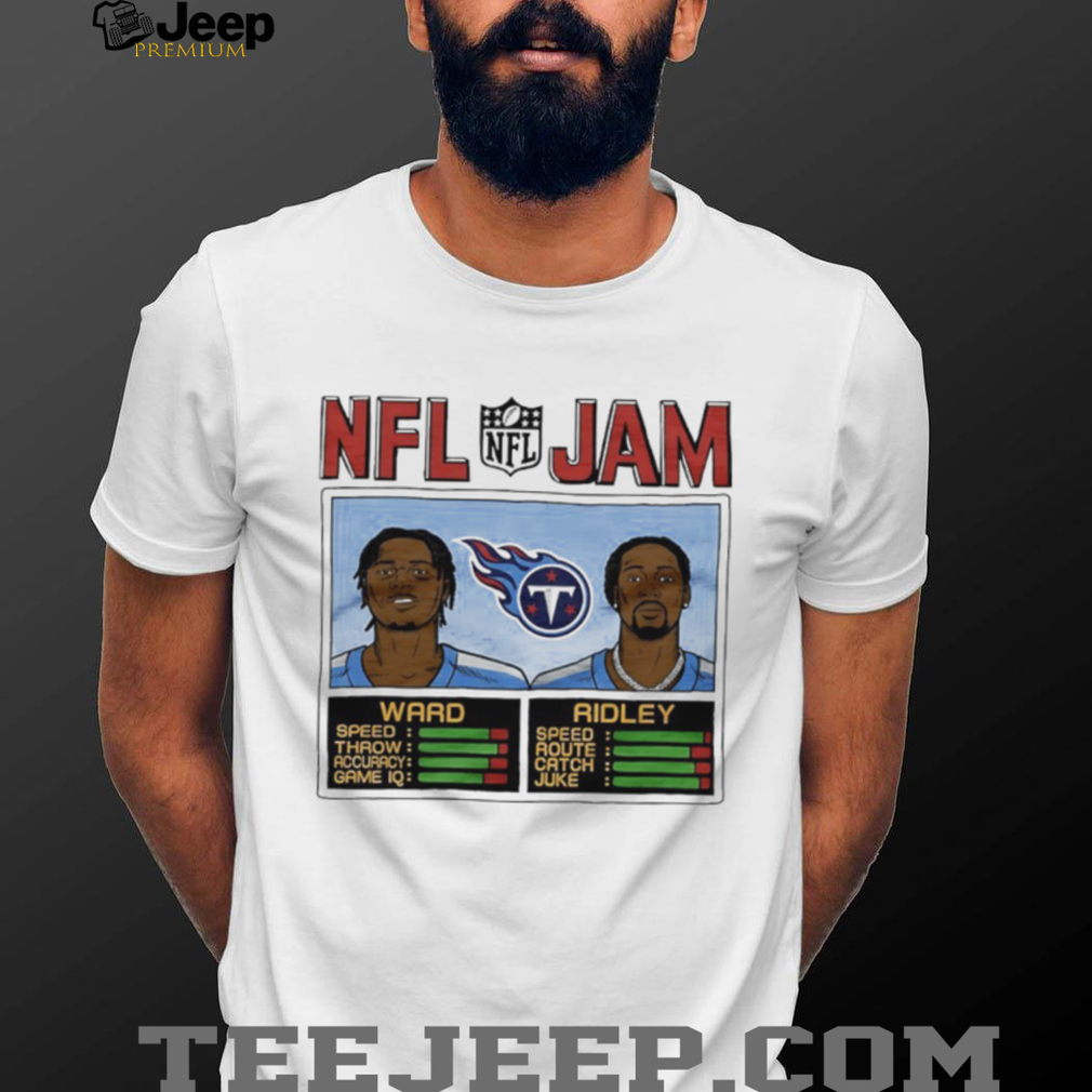 Cam Ward and Calvin Ridley NFL Jam Tennessee Titans shirt Cam Ward and Calvin Ridley NFL Jam Tennessee Titans shirt