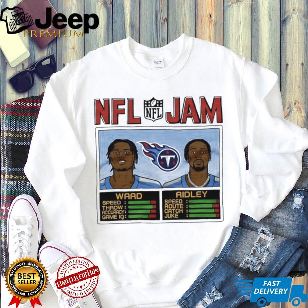 Cam Ward and Calvin Ridley NFL Jam Tennessee Titans shirt Cam Ward and Calvin Ridley NFL Jam Tennessee Titans shirt
