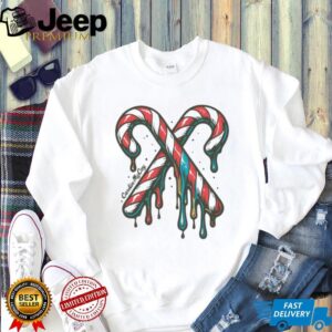 Candy Cane Drip Tee