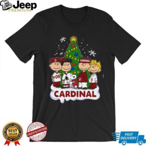 Cardinal Peanuts Snoopy and Friends Christmas Shirt Cardinal Peanuts Snoopy and Friends Christmas Shirt