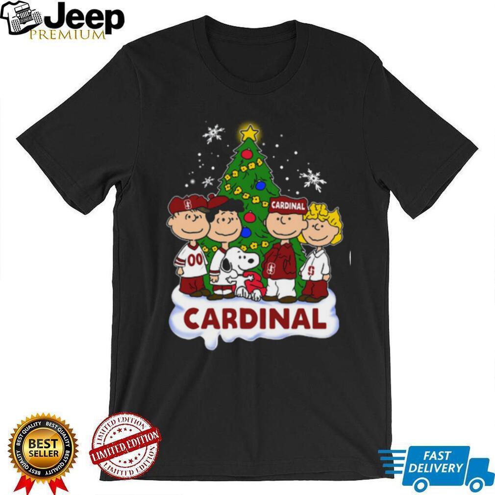 Cardinal Peanuts Snoopy and Friends Christmas Shirt Cardinal Peanuts Snoopy and Friends Christmas Shirt