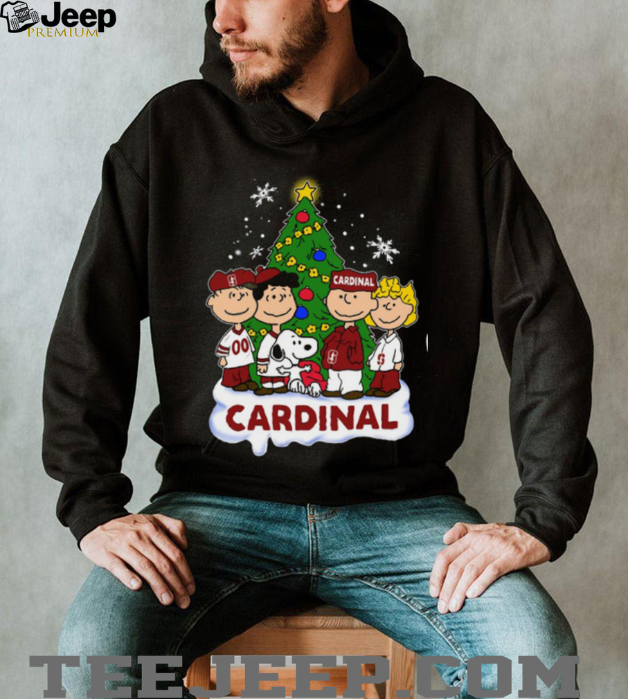 Cardinal Peanuts Snoopy and Friends Christmas Shirt Cardinal Peanuts Snoopy and Friends Christmas Shirt